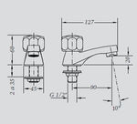 Grifo Serie Gamma lavabo